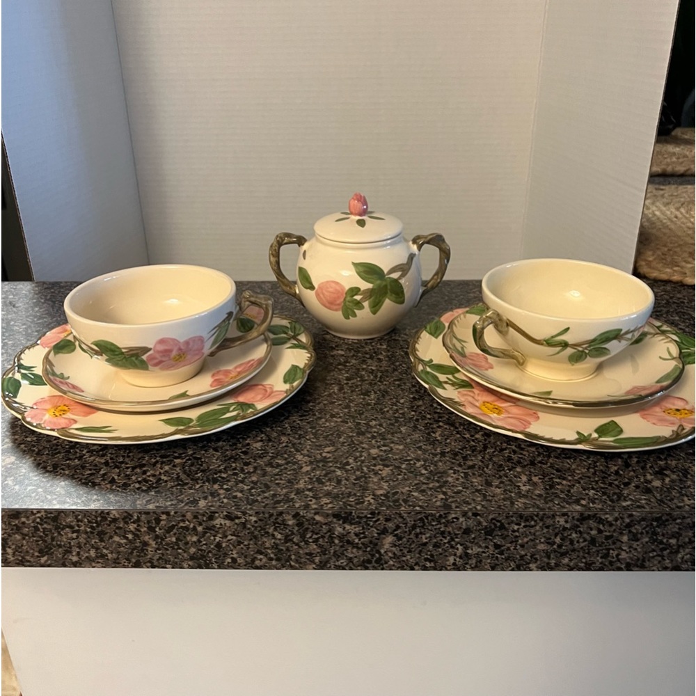 Vintage Franciscan Desert Rose pieces Vintage Desert Rose Franciscan